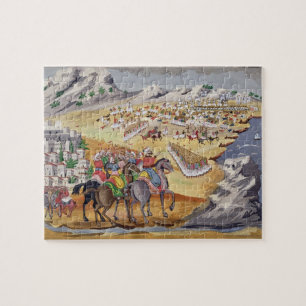 Battle of Langada and Compoti in 1821, from the Pi Jigsaw Puzzle