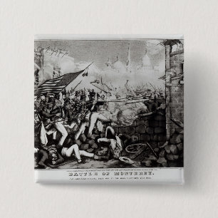 Battle of Monterey 2 Inch Square Button