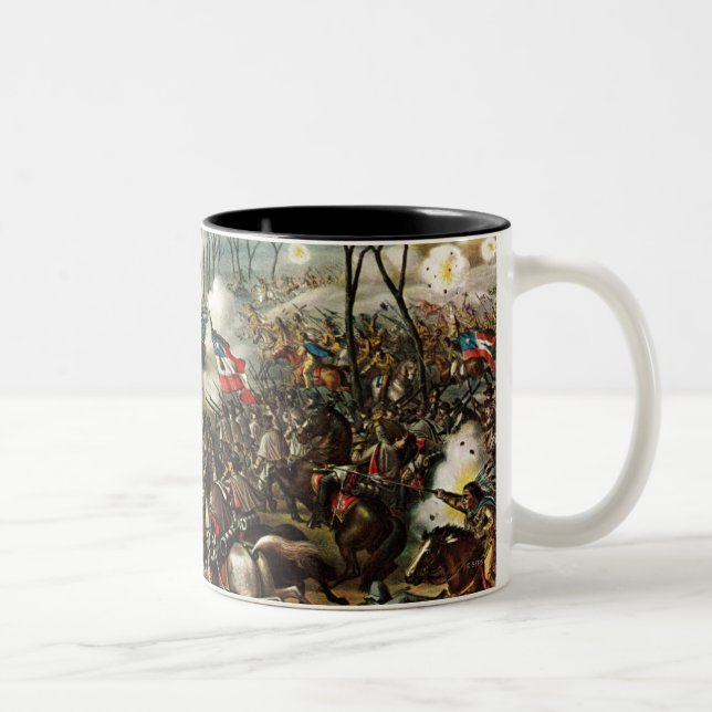 Battle of Pea Ridge Two-Tone Coffee Mug (Right)