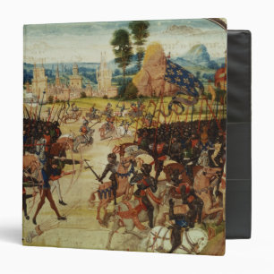 Battle of Poitiers, from Froissart's Chronicle Binder