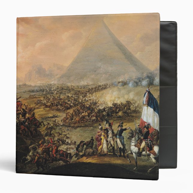 Battle of Pyramids, 21 July 1798 Binder (Front/Inside)