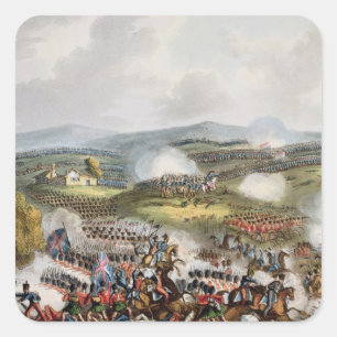Battle of Quatre Bras, June 16th 1815, from 'The M Square Sticker