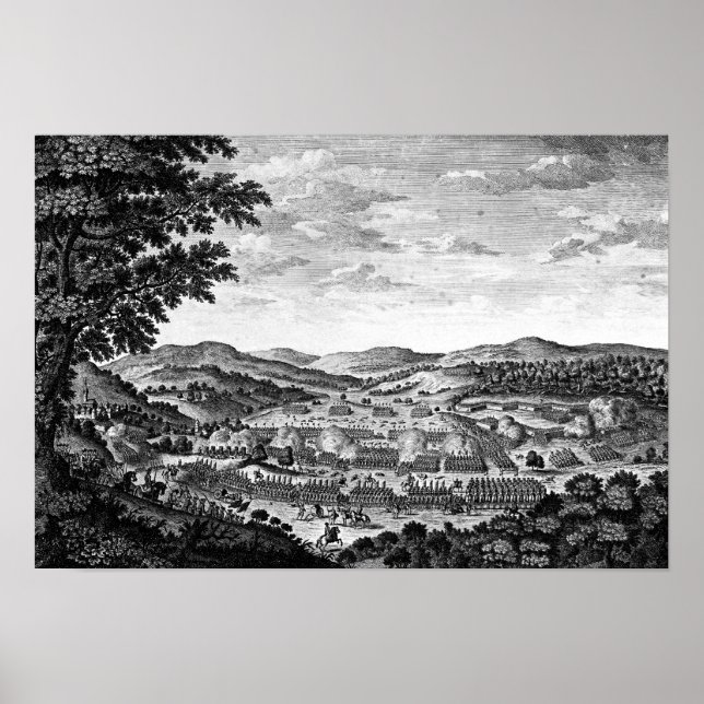 Battle of Reichenburg, 21st April 1757 Poster (Front)