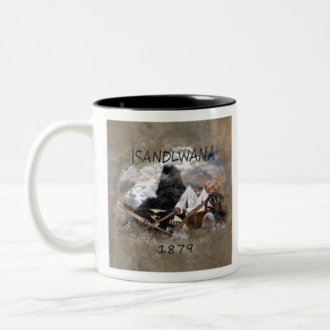 Battle Of Rorkes Drift Two-Tone Coffee Mug (Left)