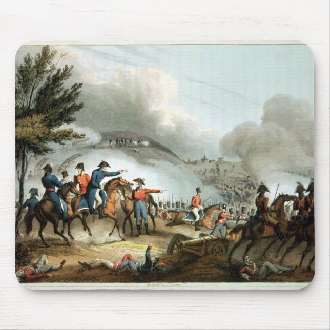 Battle of Salamanca,etched by J. Clarke Mouse Pad (Front)
