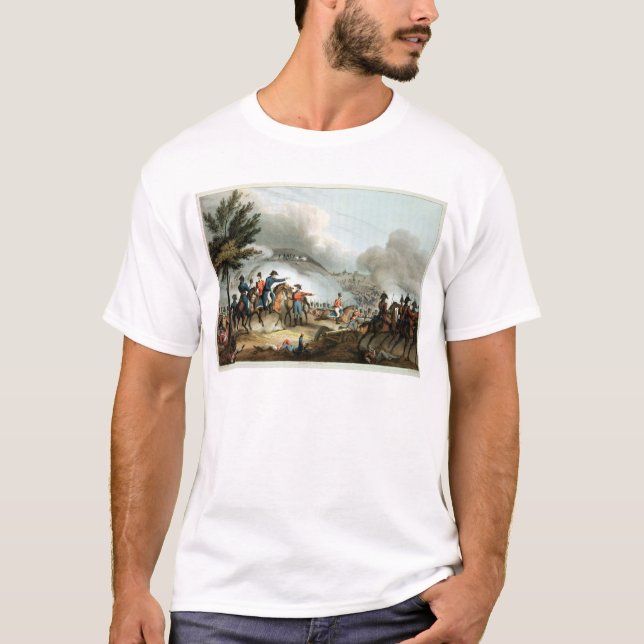Battle of Salamanca,etched by J. Clarke T-Shirt (Front)