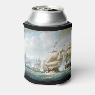 Battle of Santo Domingo 1800s Can Cooler