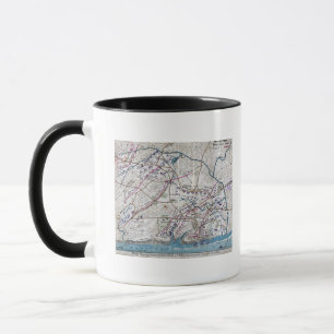 Battle of Shiloh - Civil War Panoramic Map Mug