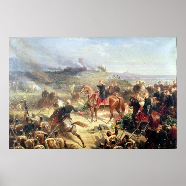 Battle of Solferino, 24th June 1859 Poster (Front)