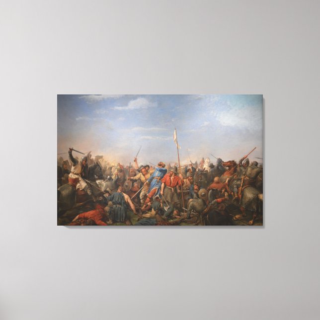 Battle of Stamford Bridge Canvas Print (Front)