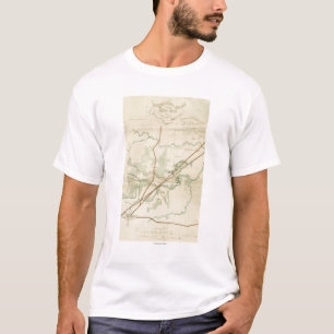 Battle of Stones River - Civil War Panoramic T-Shirt