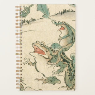 Battle Of The Frogs - Kawanabe Kyosai Planner
