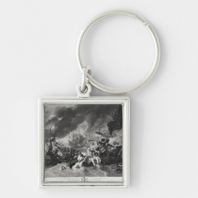 Battle of the Hague, 29th May 1692 Keychain (Front)