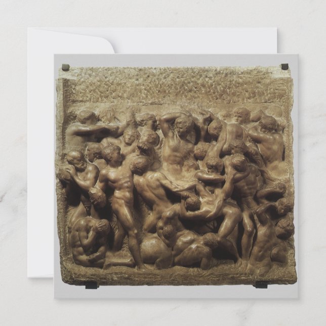 Battle of the Lapiths and Centaurs by Michelangelo (Front)