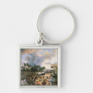 Battle of the Pyramids Keychain