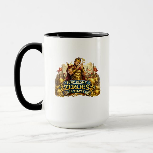 Battle of Thermopylae Questionable Quotes History  Mug (Left)