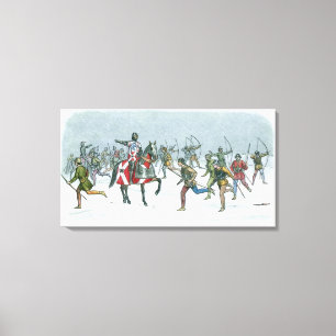Battle of Towton 1461 Canvas Print
