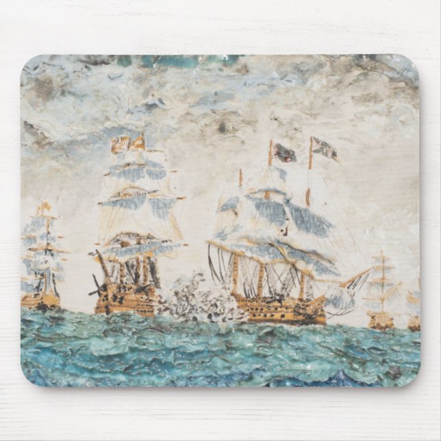Battle of Trafalgar 1805 1998 Mouse Pad (Front)