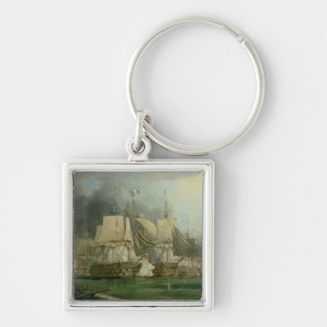 Battle of Trafalgar, 1805 Keychain (Front)
