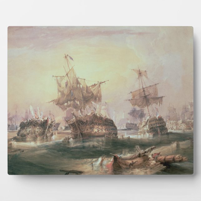 Battle of Trafalgar, 21st October 1805 Plaque (Front)