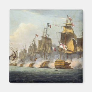 Battle of Trafalgar, October 21st 1805, from 'The Magnet