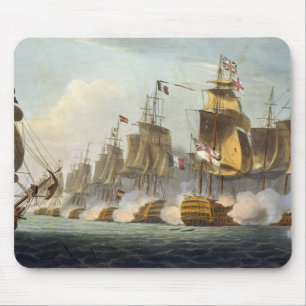 Battle of Trafalgar, October 21st 1805, from 'The Mouse Pad