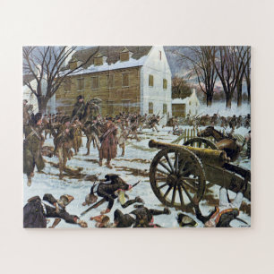 Battle of Trenton by Charles McBarron Jigsaw Puzzle