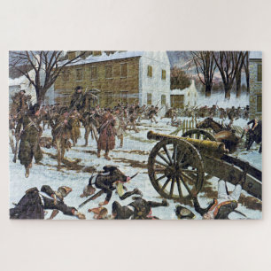 Battle of Trenton by Charles McBarron Jigsaw Puzzle