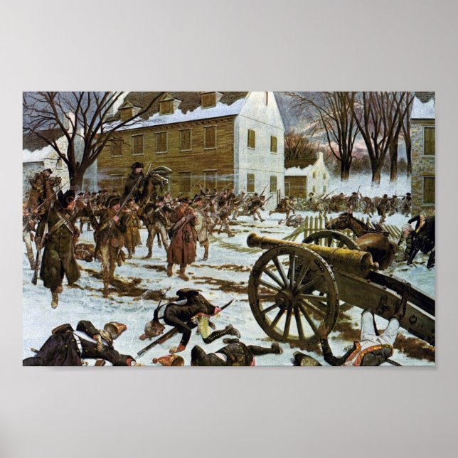 Battle of Trenton Canvas Poster (Front)