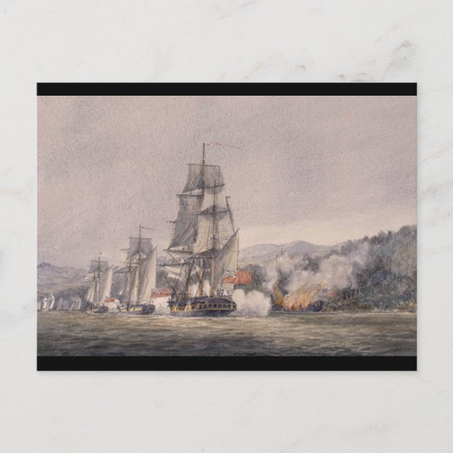 Battle of Valcour Island Postcard (Front)