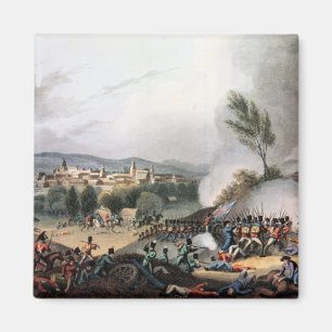 Battle of Vittoria,etched by I. Clark Magnet