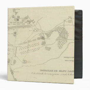 Battle of Waterloo in Belgium Binder