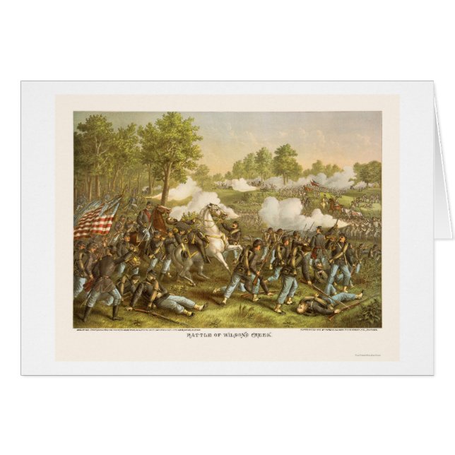 Battle of Wilson's Creek by Kurz and Allison 1861 (Front Horizontal)
