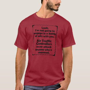Battle of Wits Air Traffic Controller T-Shirt