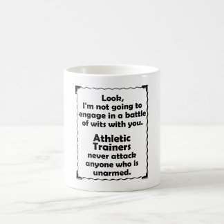 Battle of Wits Athletic Trainer Coffee Mug