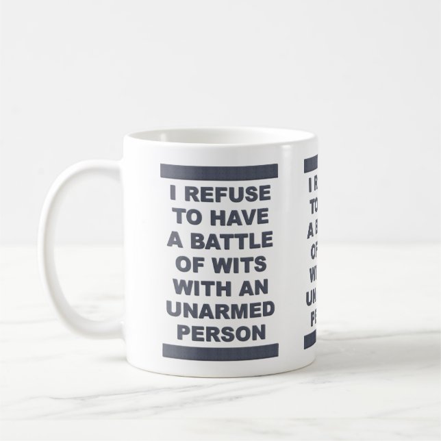 Battle of Wits mugs (Left)