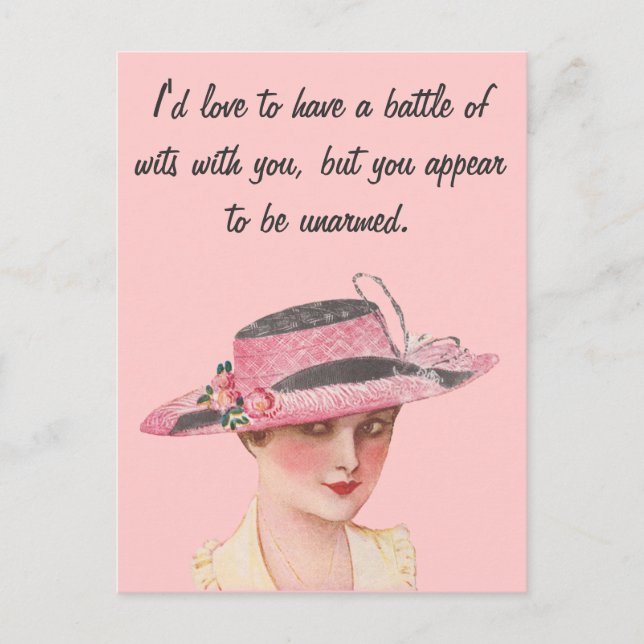 Battle of Wits Postcard (Front)