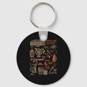 Battle Plan 90 Checklist Christmas Keychain