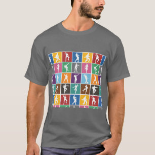 Battle Royale Victory Dance Rainbow lattice Funny T-Shirt