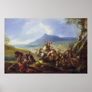 Battle Scene, before 1680 Poster