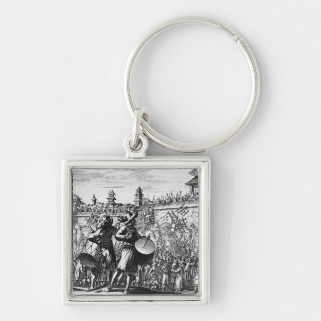 Battle scene keychain (Front)