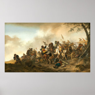 Battle Scene - Poster d'art Philips Wouwerman
