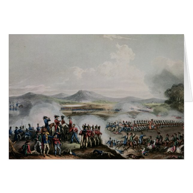 Battle Talavera, engraved by Thomas Sutherland (Front Horizontal)