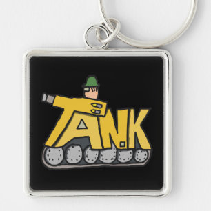 Battle Tank Keychain