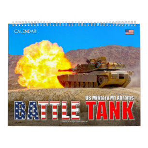 BATTLE TANK – M1 Abrams Calendar