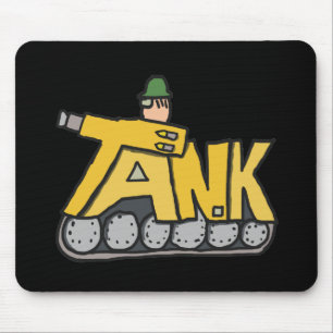 Battle Tank Mouse Pad