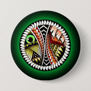 Battle Tattoo Drawing 3 Inch Round Button