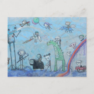 Battle That Can't Be Won Postcard