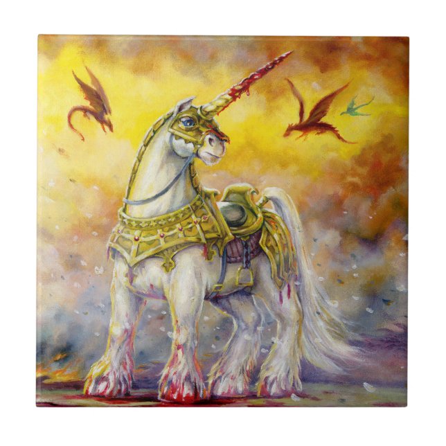 Battle Unicorn Tile (Front)