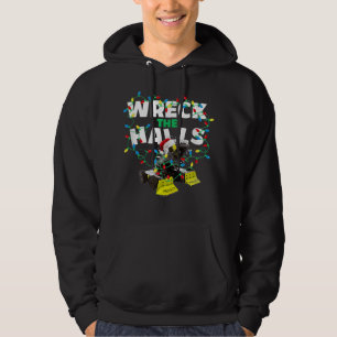 BattleBots Christmas Robot Whiplash Wreck The Hall Hoodie